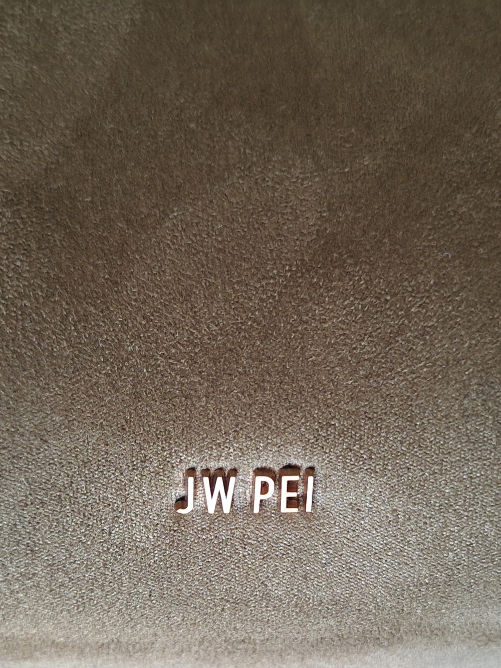 JW PEI Olive Faux Suede Hobo Bag